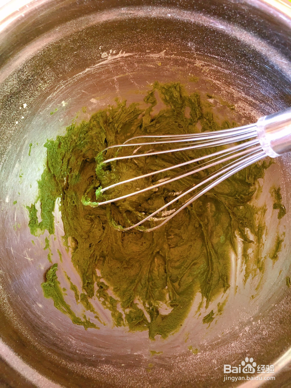 抹茶戚风的做法