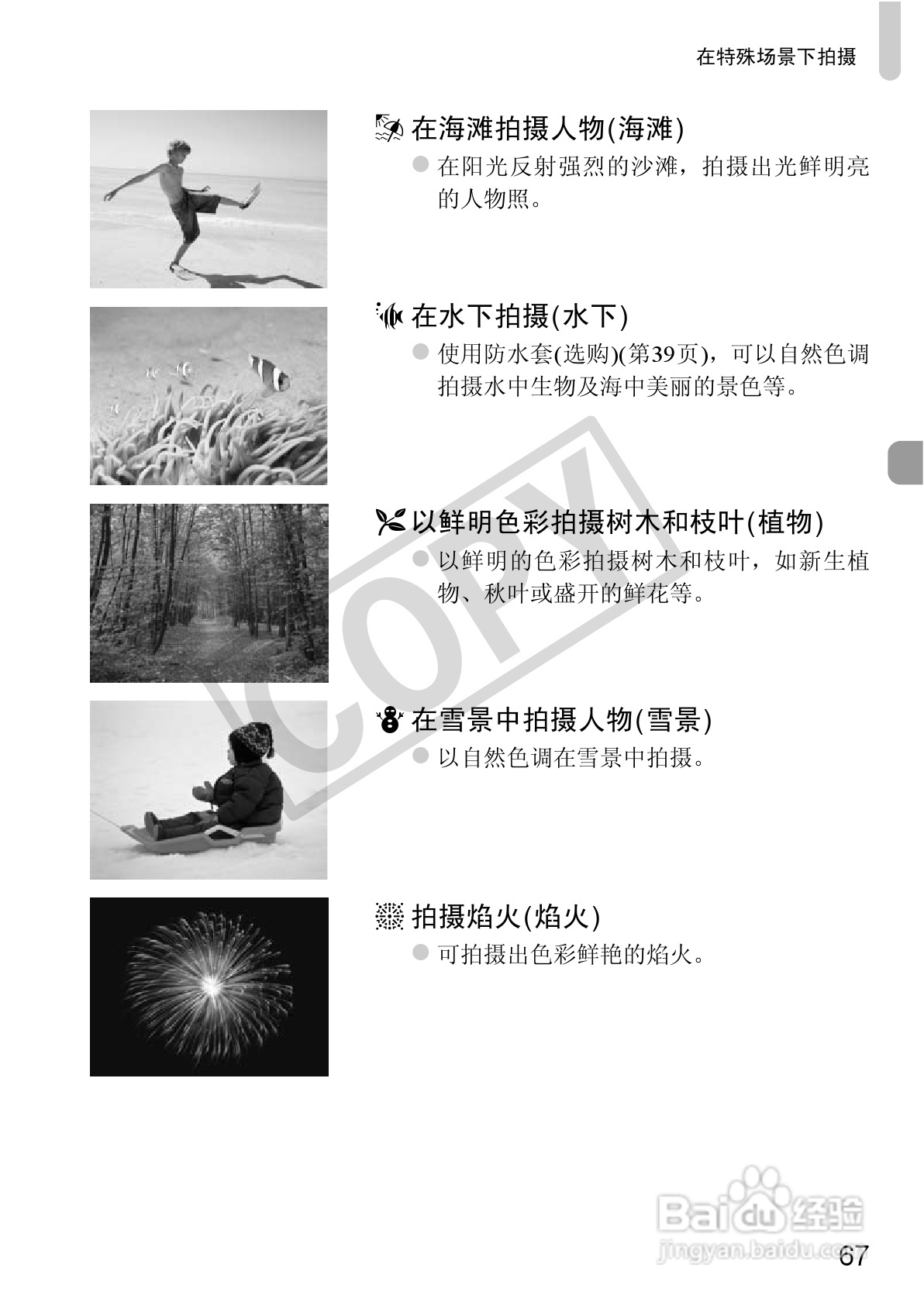 佳能PowerShot SX220 HS数码相机使用说明书:[7]