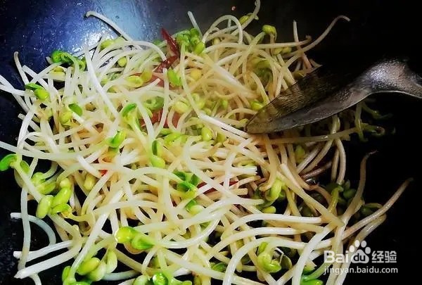 海带清炒黄豆芽