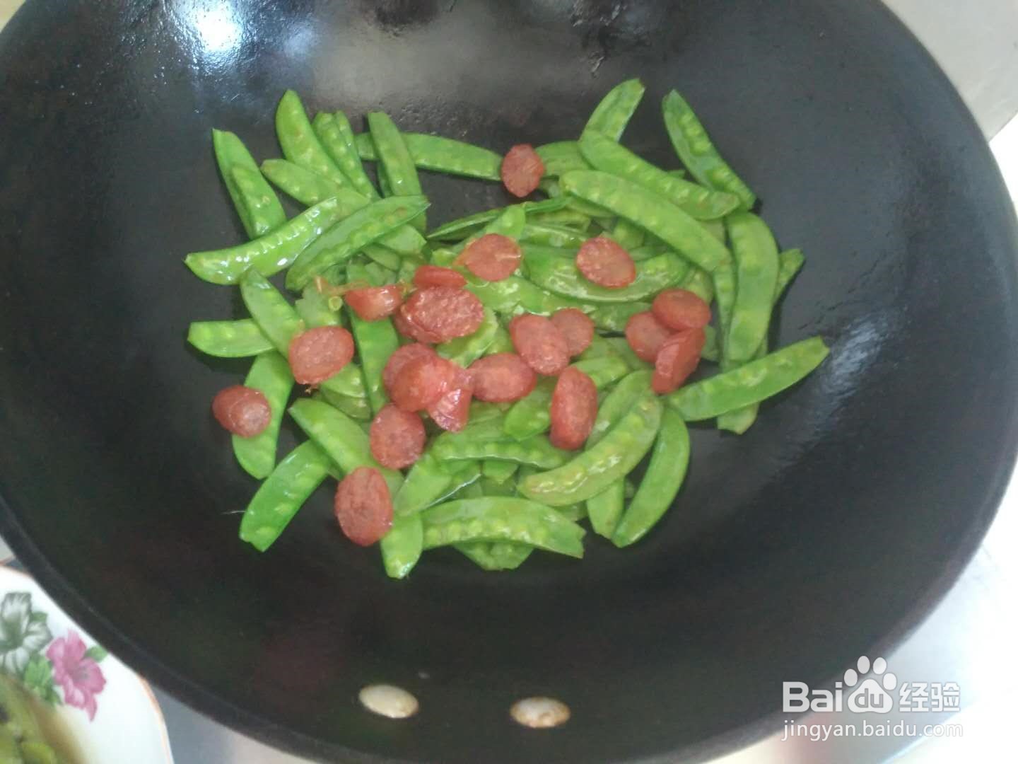 腊味荷兰豆怎么做？