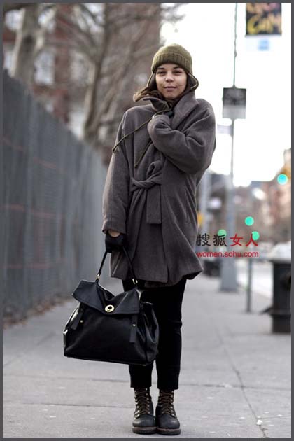 宽松外套抗寒冬随意搭配修身形