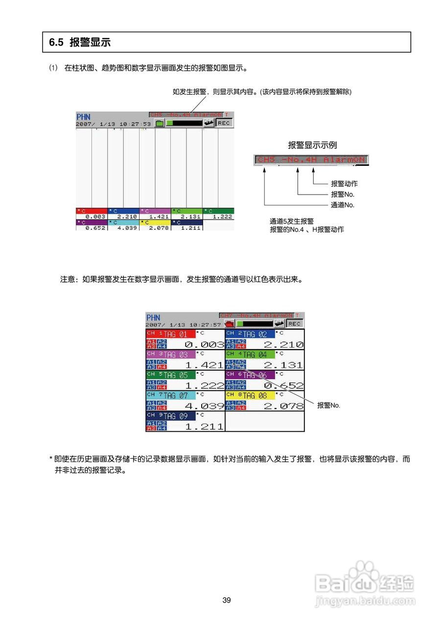 富士电机TN1PHN-C无纸记录仪使用说明书:[5]