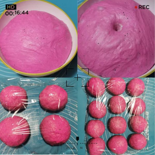 粉红蝴蝶结面包