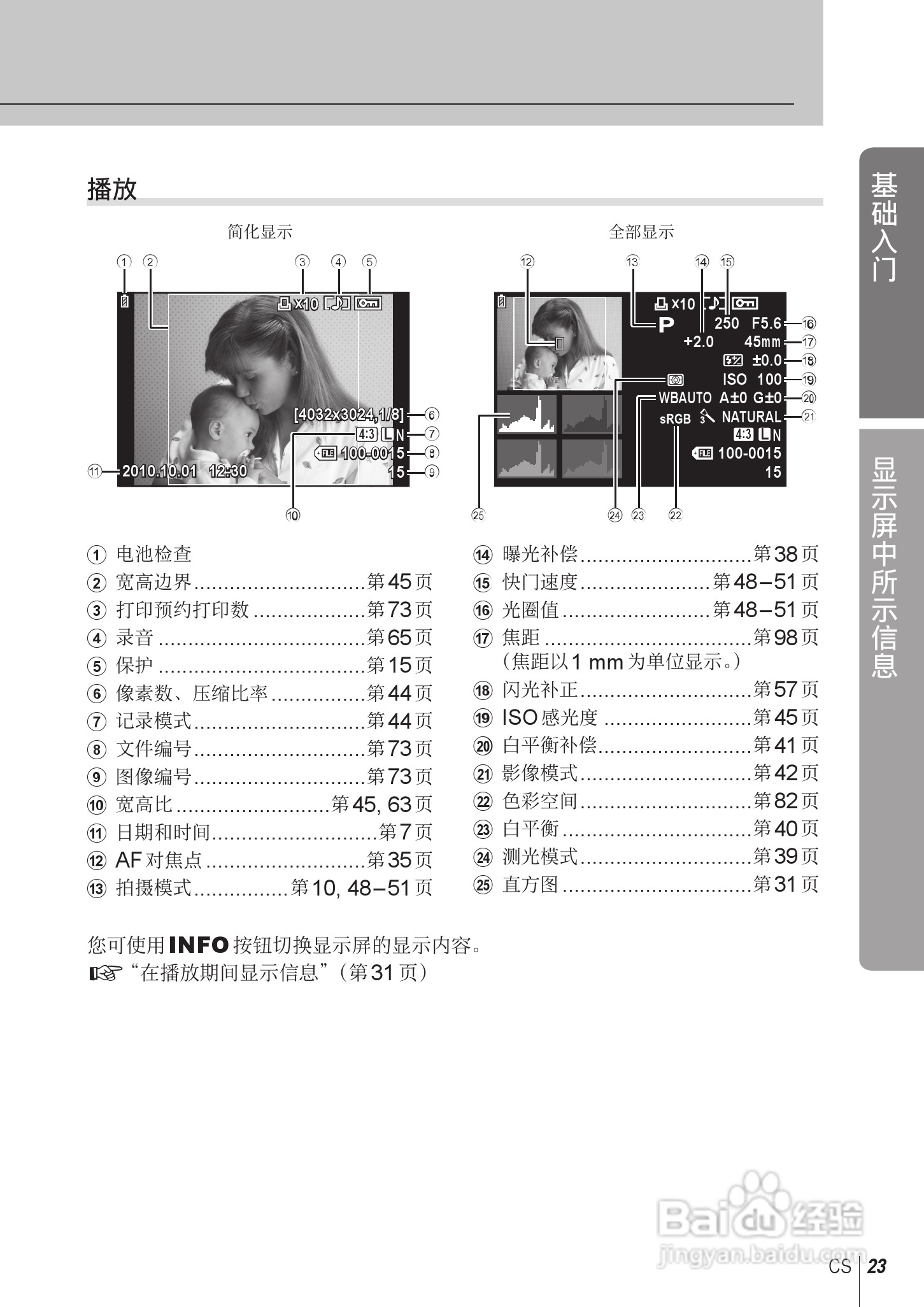 奥林巴斯E-PL2数码相机使用说明书:[3]