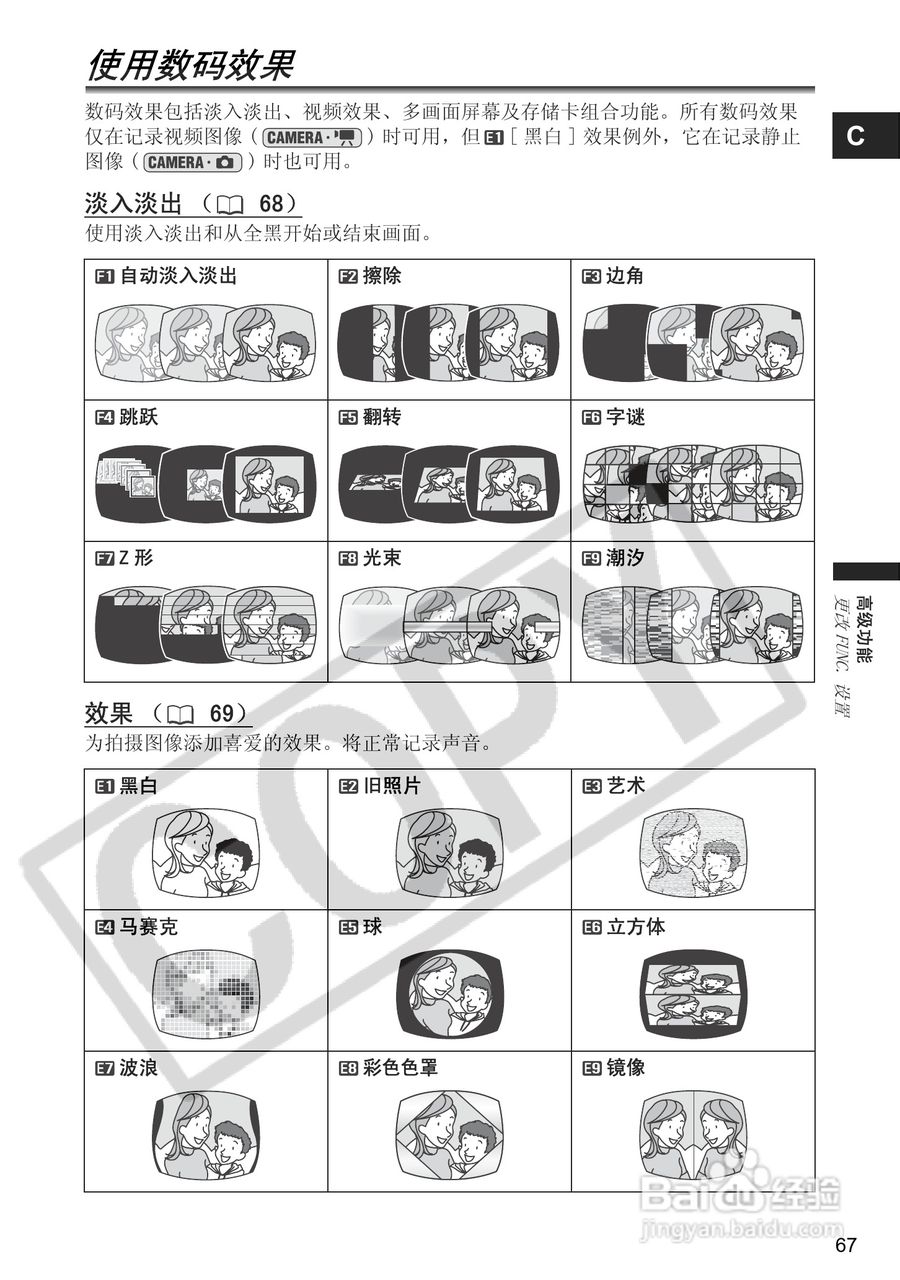 佳能DC40数码摄相机使用说明书:[7]