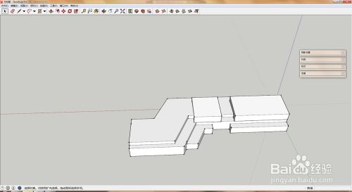 Sketchup调整材质颜色及透明度 百度经验