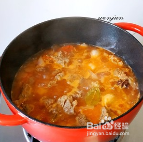 番茄炖牛肉步骤