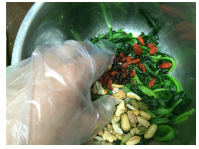 八宝菠菜的家常做法