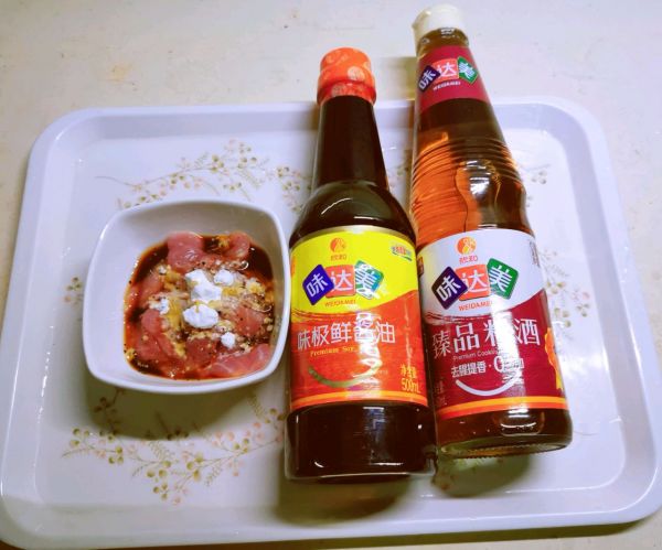 肉片青椒炒苦瓜