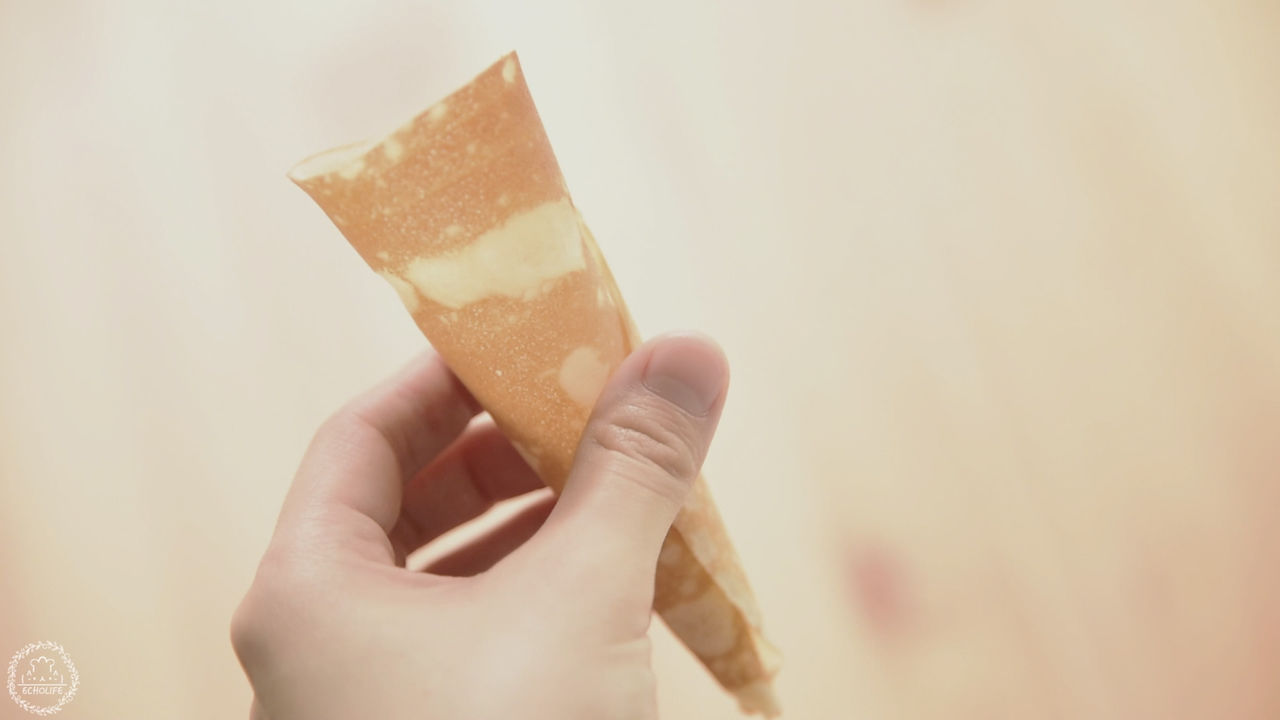 教你做媲美某根达斯的芒果冰淇淋蛋筒,心动吗?