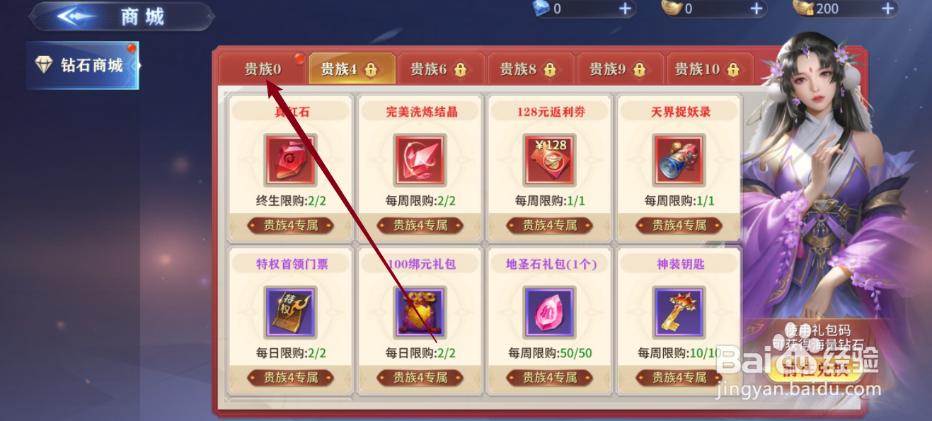仙魔尘缘如何购买【100绑元礼包】