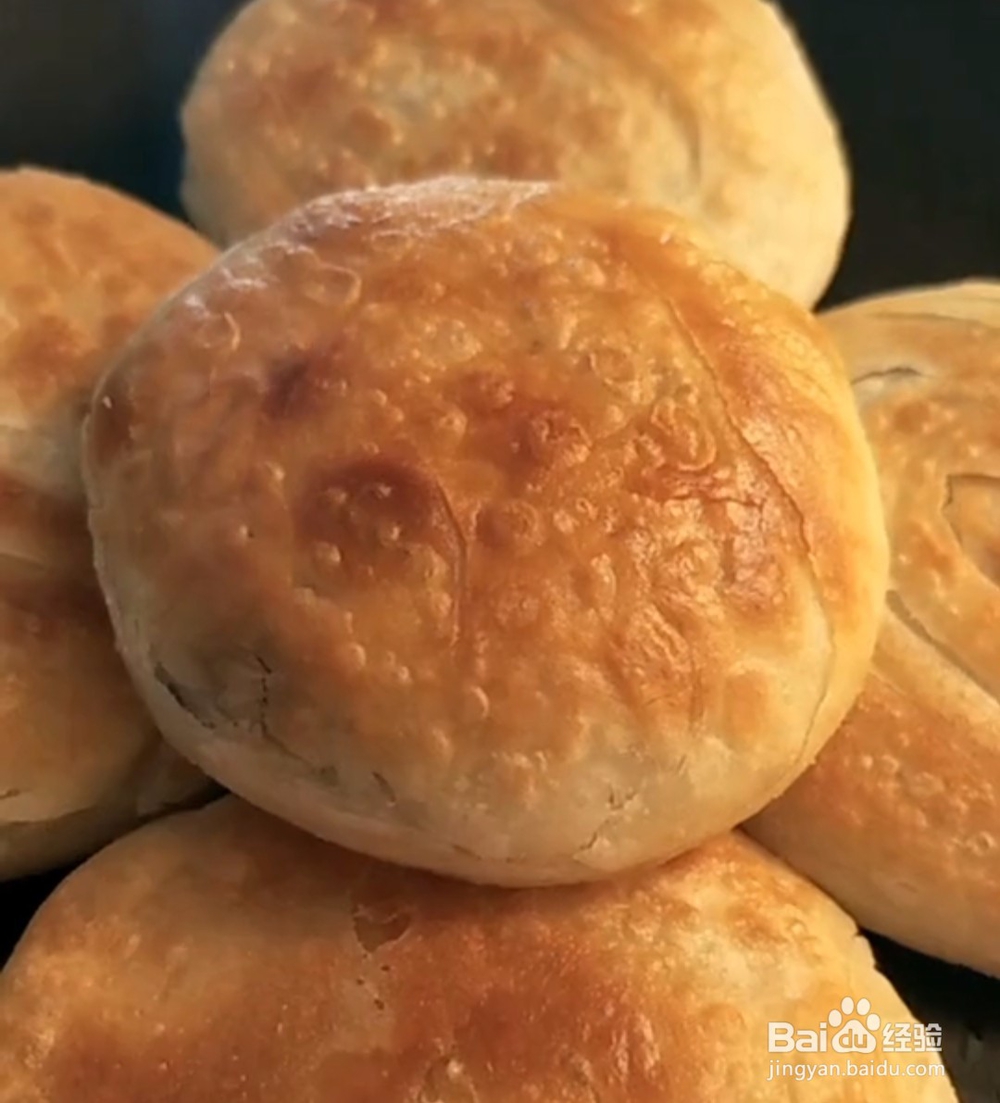 烫面版黑芝麻小糖饼的做法