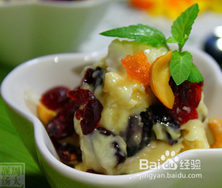 如何制作杂果榴莲冰