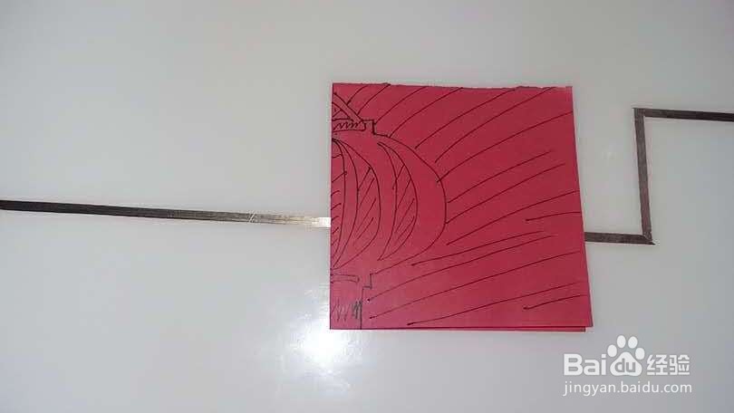 #过年#新年期间，张贴的红灯笼怎么剪