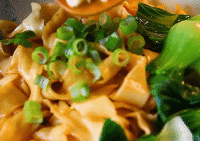 油泼面之劲道手擀面