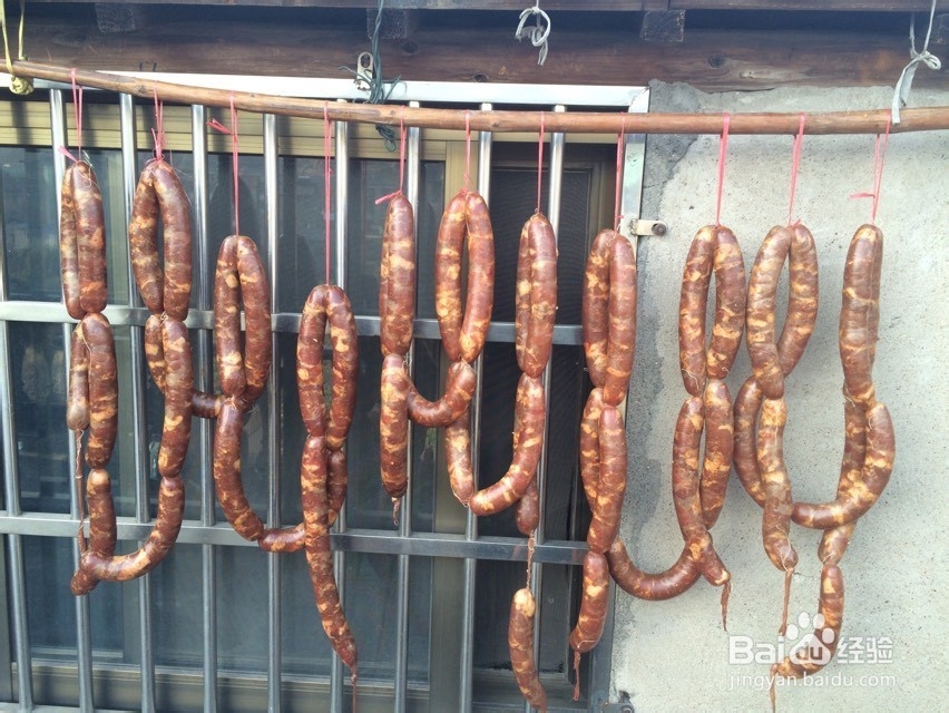 俺家乡做香肠的经验
