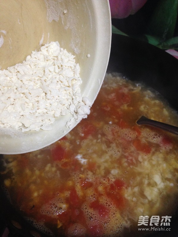 番茄疙瘩汤的做法