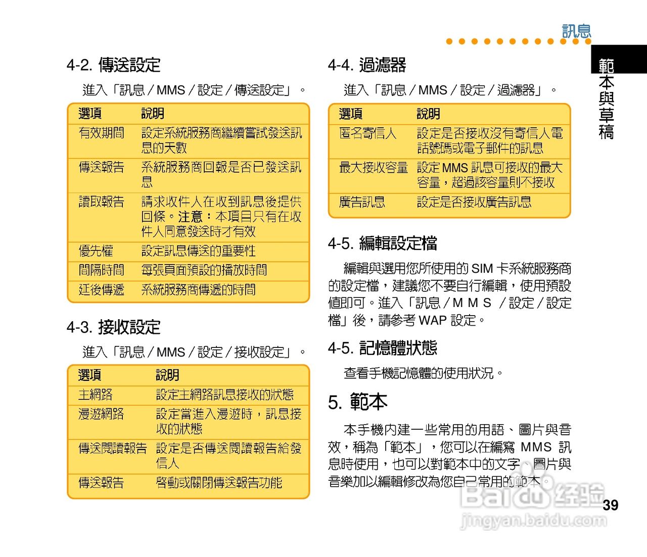 华硕手机V80型说明书:[4]