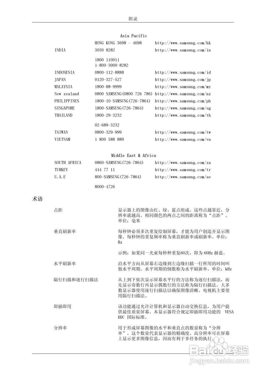 三星933SN液晶显示器使用说明书:[6]