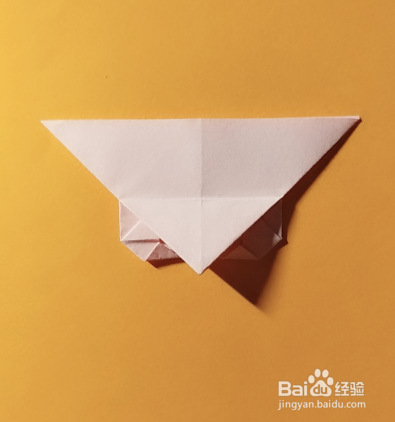 爱心书签折纸方法(一)