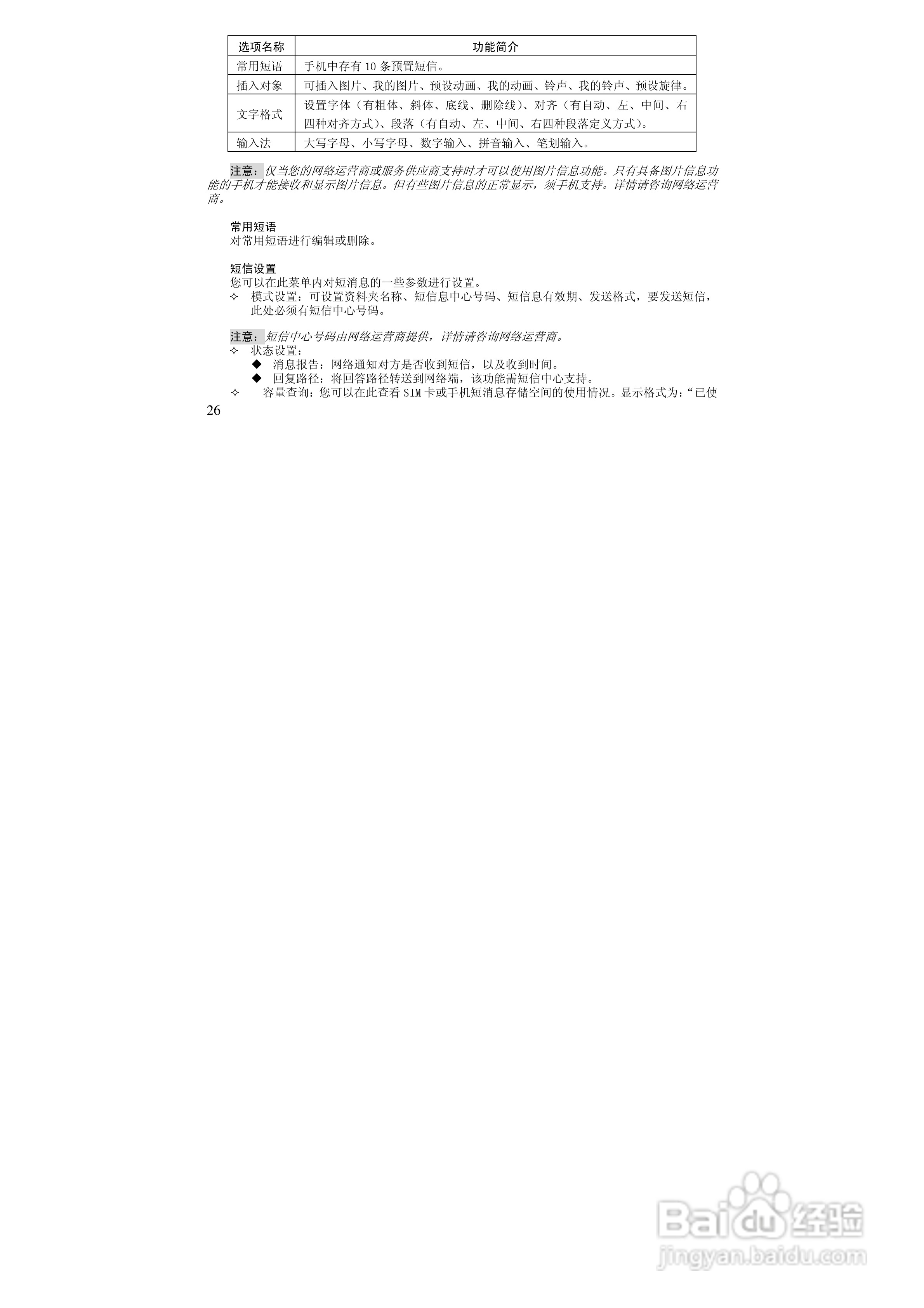 万利达MT168手机使用说明书:[3]