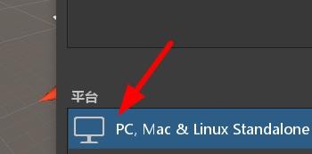 Unity如何设置电脑的生成选项
