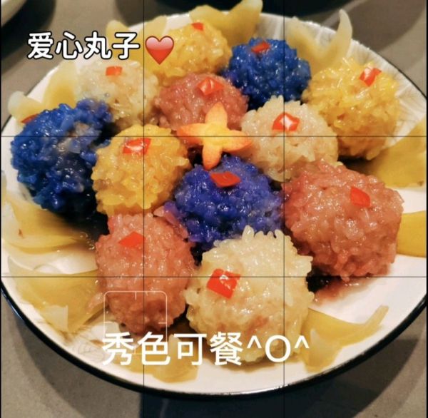 团团圆圆珍珠丸子