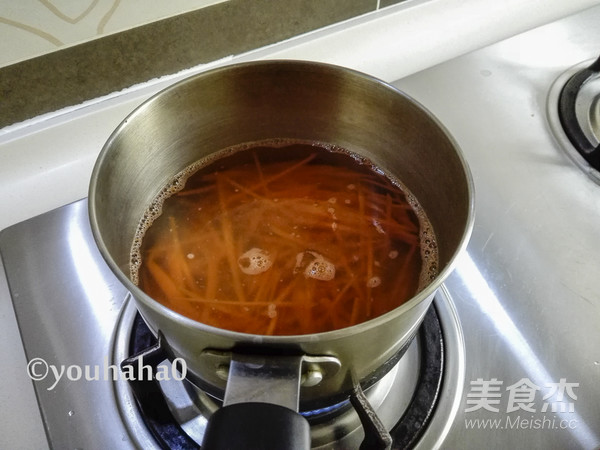 凉拌沙茶三丝木耳
