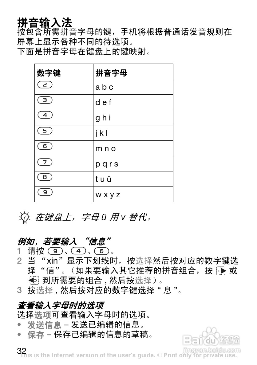 索尼爱立信K200c手机使用说明书:[4]