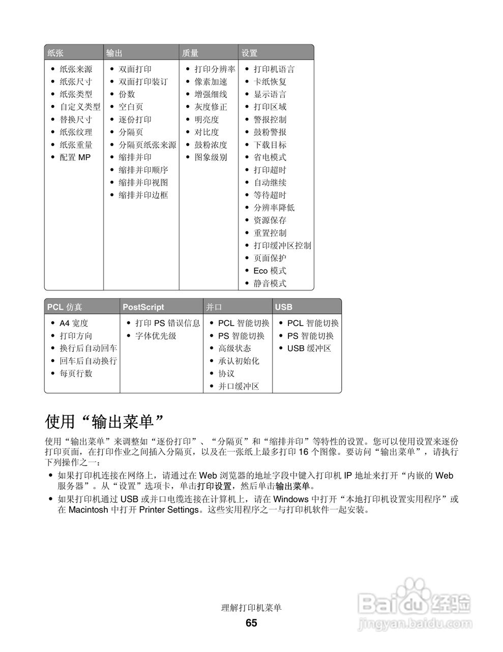 联想LJ3900激光打印机用户手册:[7]