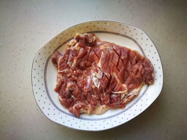 咖喱雪梨烤鸭腿