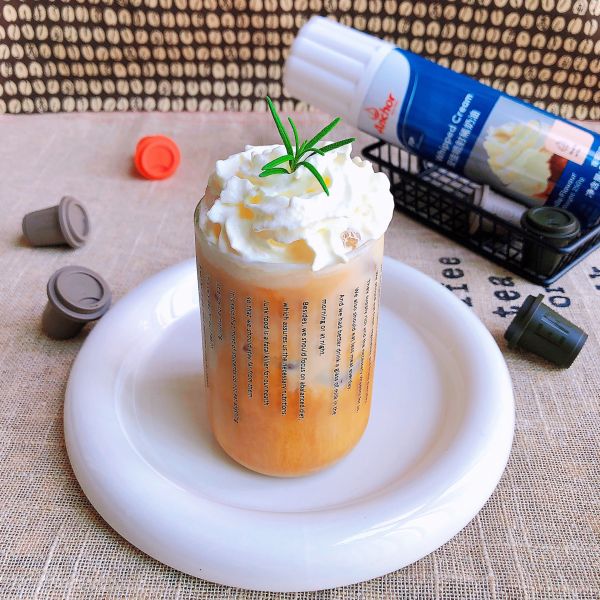 三步get一杯颜值雪顶咖啡