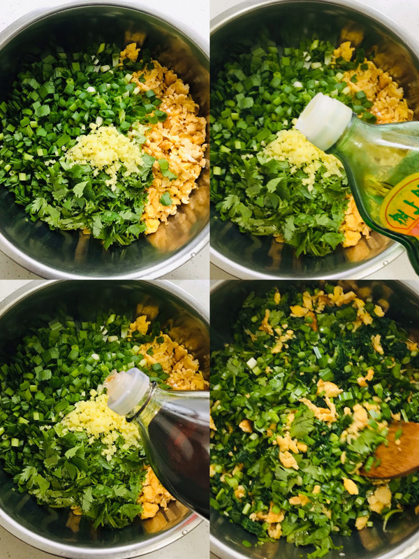 韭菜鸡蛋馅饺子