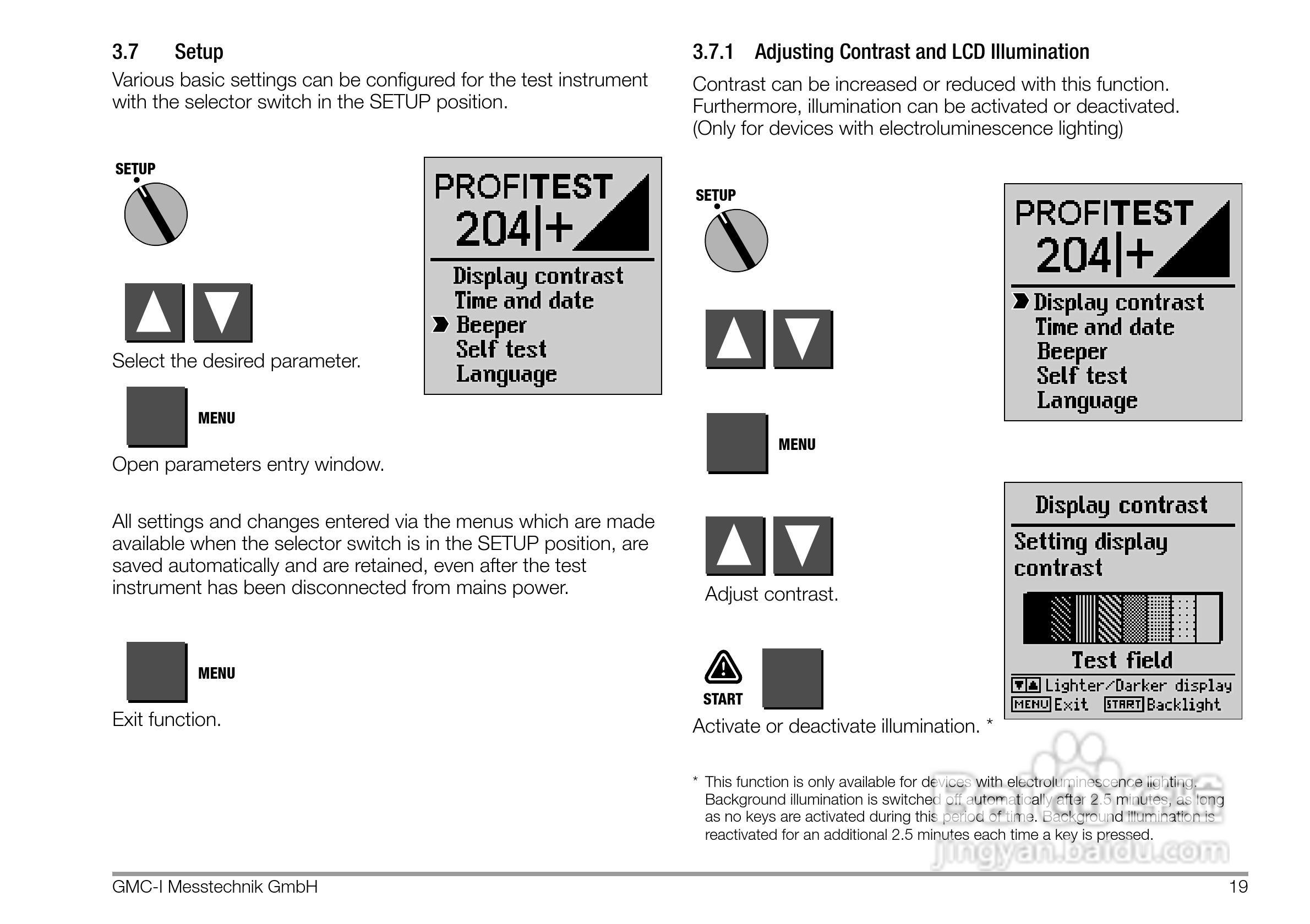 PROFITEST 204安规测试仪使用说明书:[2]
