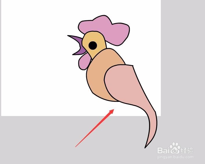 #过年#flash如何绘制雄鸡独唱贺新年