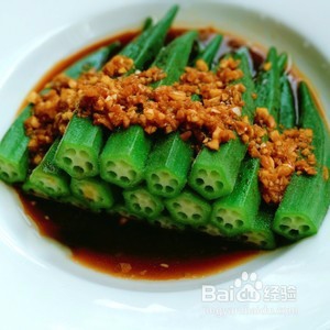 金银蒜蓉秋葵怎么做?鲜香十足美味可口的做法