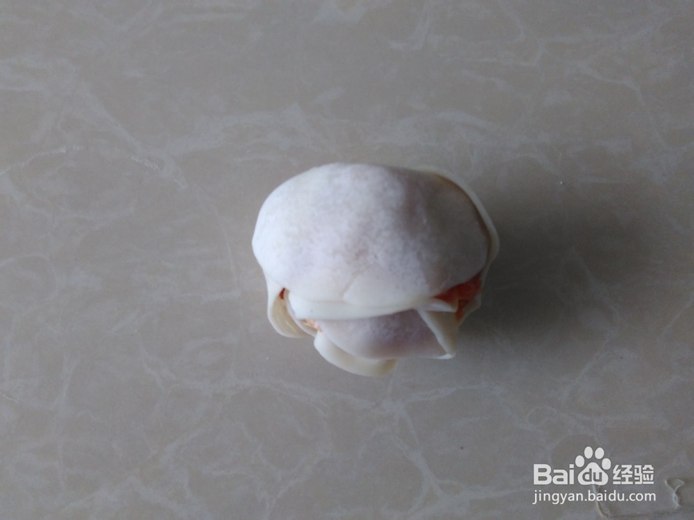 玫瑰花饺子的做法