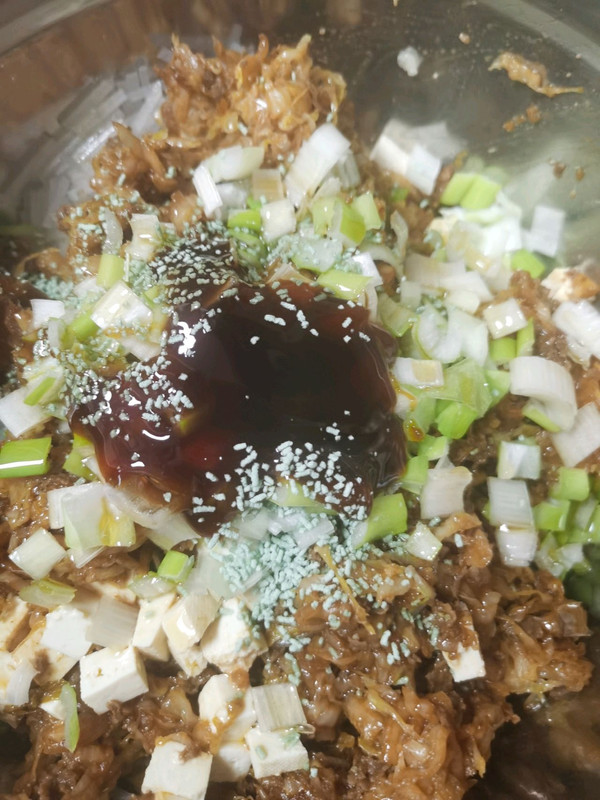 酸菜豆腐粉条大包子