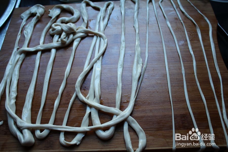 怎么做荠菜北极虾手工拉面