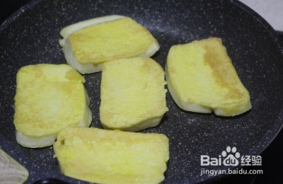 蛋煎馒头片怎么做？