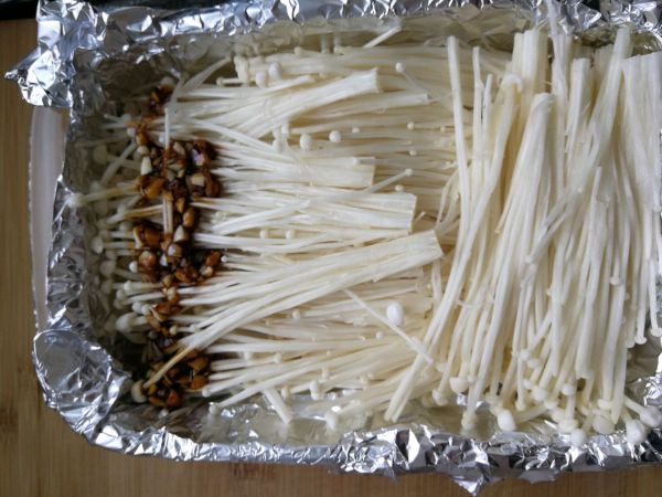 锡纸蒜蓉金针菇