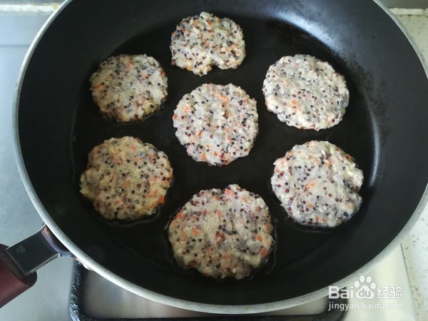 怎么做藜麦鲜虾饼