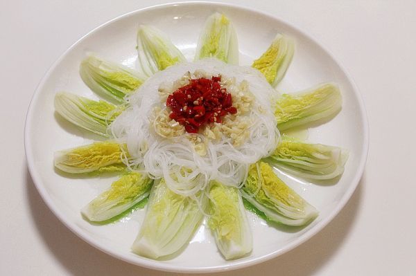 蒜蓉粉丝娃娃菜