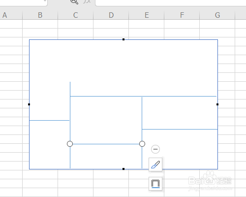 电子表格如何绘制平面图