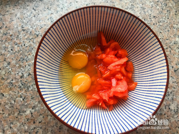 番茄鸡蛋饼的做法