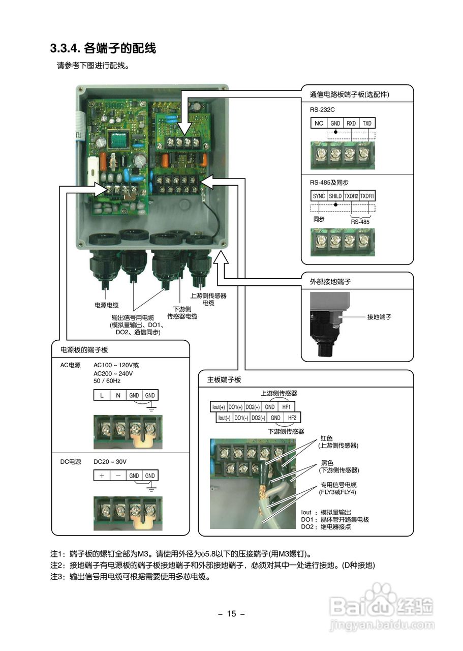 富士电机FLR/FLS/FLY超声波流量计使用说明书:[3]