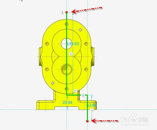 creo 7.0如何创建模型截面-百度经验