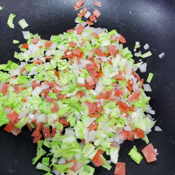 培根蔬菜吐司披萨