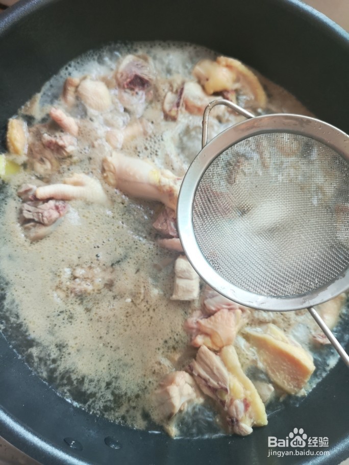 清炖香菇鸡汤的做法