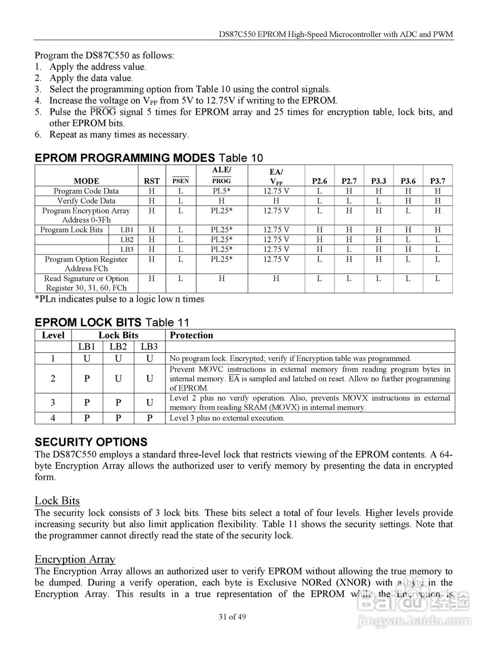 MAXIM DS87C550微控制器说明书:[4]